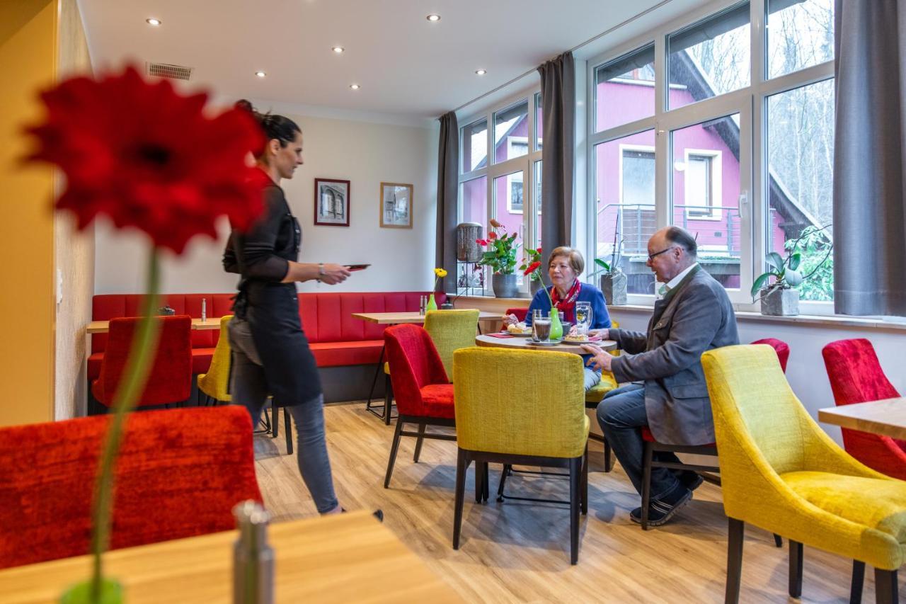 Pension & Cafe Abendroete Kurort Oybin Eksteriør bilde