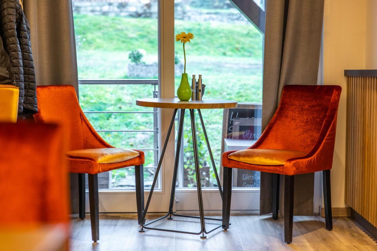 Pension & Cafe Abendroete Kurort Oybin Eksteriør bilde