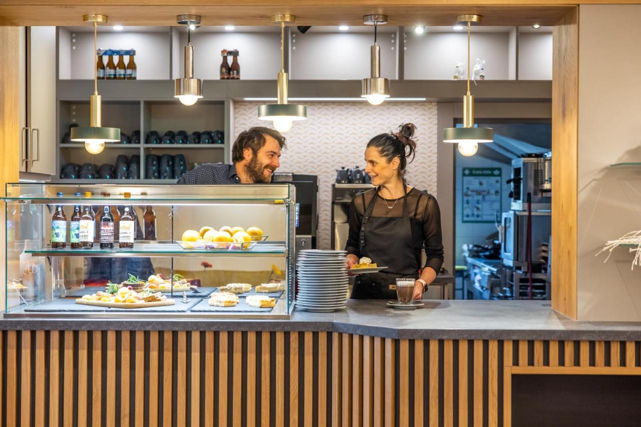 Pension & Cafe Abendroete Kurort Oybin Eksteriør bilde