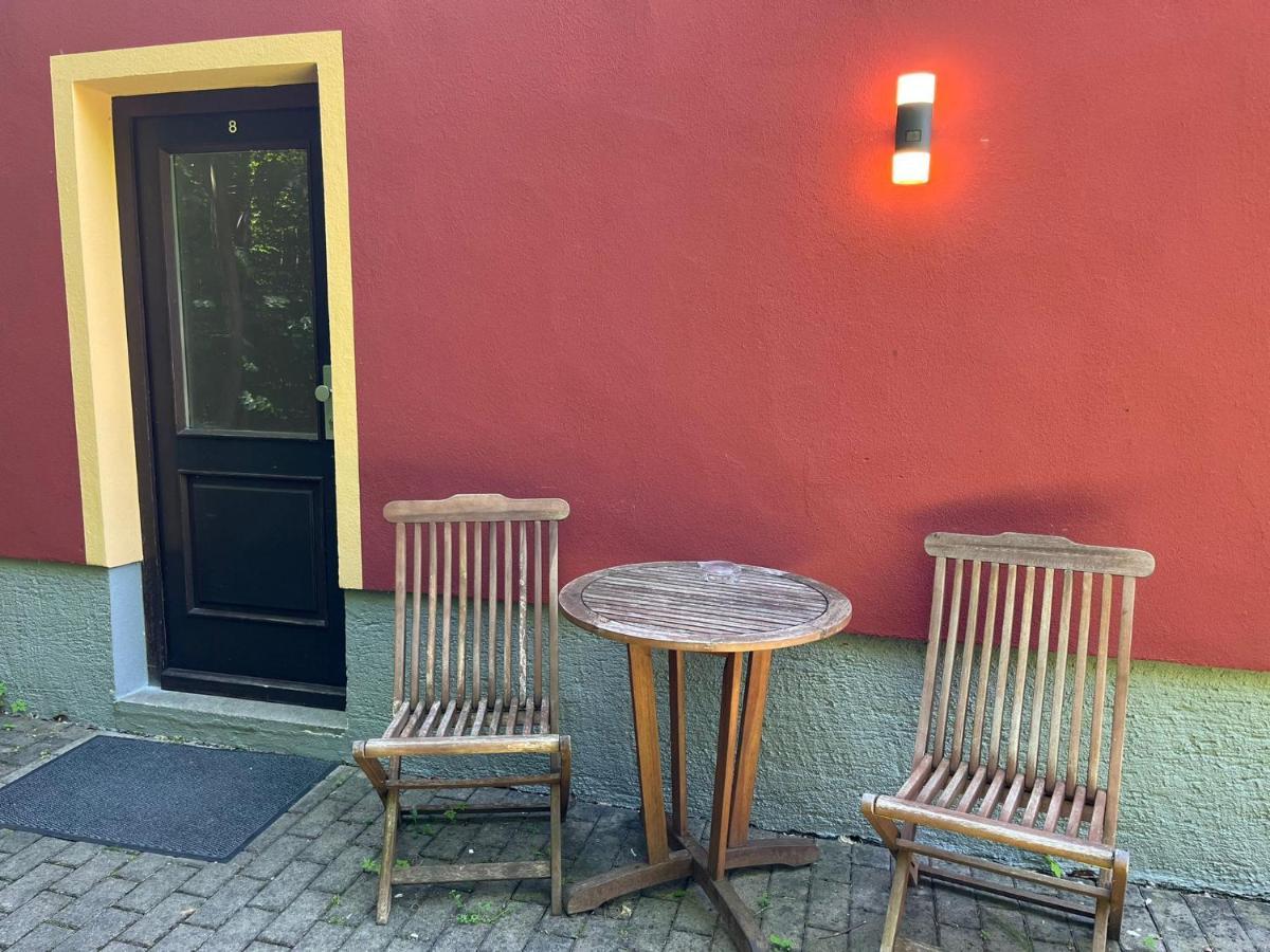 Pension & Cafe Abendroete Kurort Oybin Eksteriør bilde